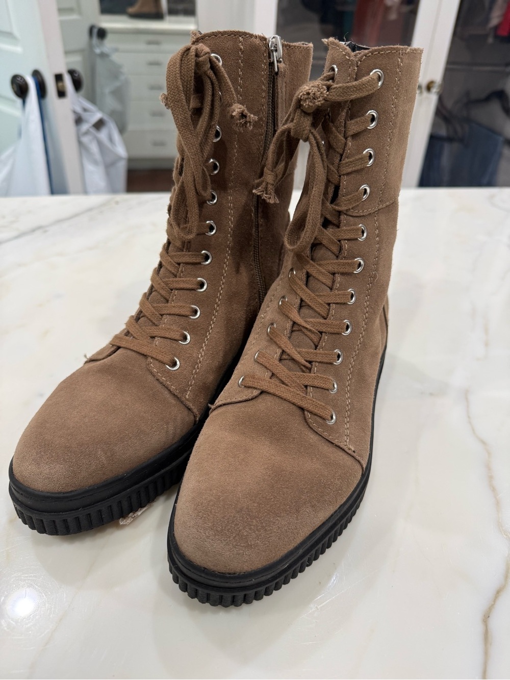 Franco Sarto Becks lace-up boots